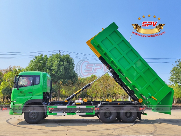 20 CBM Hook Loader Garbage Truck Dongfeng - Lift - LS